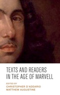 Cover: Texts and Readers in the Age of Marvell - Manchester University Press