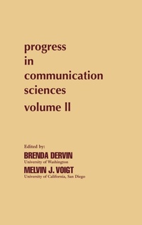 Enlarge image Cover: Progress in Communication Sciences, Volume 2 - Praeger Publishers Inc