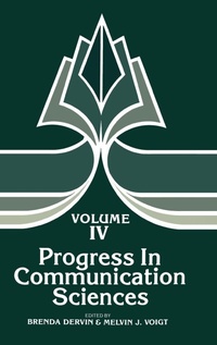 Enlarge image Cover: Progress in Communication Sciences, Volume 4 - Praeger Publishers Inc