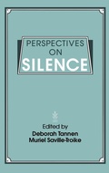Cover: Perspectives on Silence - Praeger Publishers Inc