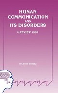 Cover: Human Communication and Its Disorders, Volume 2 - Praeger Publishers Inc
