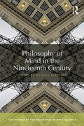 Cover: Philosophy of Mind in the Nineteenth Century - Routledge