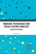 Cover: Marxism, Psychology and Social Science Analysis - Routledge