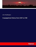 Cover: Congregational History from 1567 to 1700 - Hansebooks