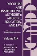 Cover: Discourse and Institutional Authority - Praeger Publishers Inc