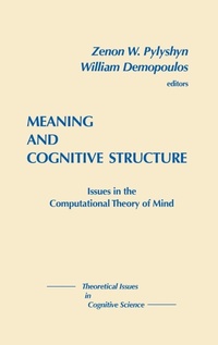 Enlarge image Cover: Meaning and Cognitive Structure - Praeger Publishers Inc