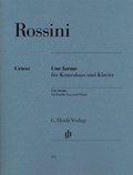 Cover: Gioachino Rossini - Une larme f&uuml;r Kontrabass und Klavier - Henle, G&uuml;nter