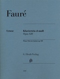 Cover: Gabriel Faur&eacute; - Klaviertrio d-moll op. 120 - Henle, G&uuml;nter