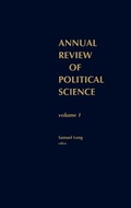 Cover: Annual Review of Political Science, Volume 1 - Praeger Publishers Inc