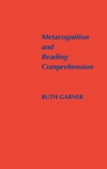 Cover: Metacognition and Reading Comprehension - Praeger Publishers Inc