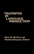 Cover: Transfer in Language Production - Praeger Publishers Inc