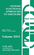 Cover: Systemic Functional Approaches to Discourse - Praeger Publishers Inc