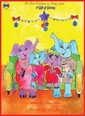 Cover: The First Christmas in Fruity Land, a Gift of Giving - LolliWolliWorld Infant Products!