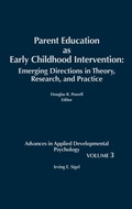 Cover: Parent Education as Early Childhood Intervention - Praeger Publishers Inc
