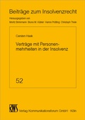 Abbildung von: Verträge mit Personenmehrheiten in der Insolvenz - RWS-Verlag