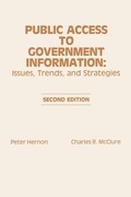 Cover: Public Access to Government Information - Praeger Publishers Inc