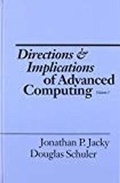 Cover: Directions and Implications of Advanced Computing - Intellect Books