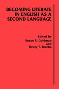 Cover: Becoming Literate in English as a Second Language - Praeger Publishers Inc