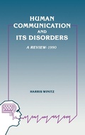 Cover: Human Communication and Its Disorders, Volume 3 - Praeger Publishers Inc