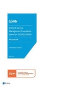 Cover: EXIN IT Service Management Foundation based on ISO/IEC20000 - Workbook - Van Haren Publishing BV