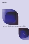 Cover: Oxford Studies in Normative Ethics Volume 8 - Oxford University Press