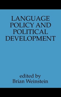 Abbildung von: Language Policy and Political Development - Praeger Publishers Inc