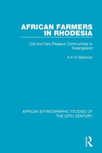 Abbildung von: African Farmers in Rhodesia - Routledge