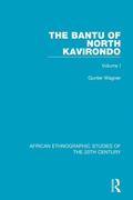 Cover: The Bantu of North Kavirondo - Routledge