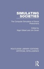 Cover: Simulating Societies - Routledge