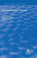Cover: Welfare and Families in Europe - Routledge
