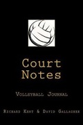 Cover: Court Notes Volleyball Journal - Writing Athletes