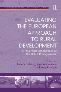 Enlarge image Cover: Evaluating the European Approach to Rural Development - Routledge