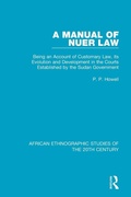Cover: A Manual of Nuer Law - Routledge