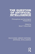 Cover: The Question of Artificial Intelligence - Routledge