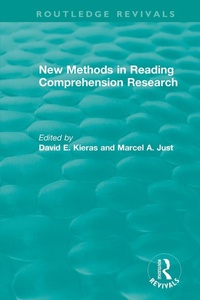 Enlarge image Cover: New Methods in Reading Comprehension Research - Routledge