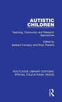 Cover: Autistic Children - Routledge