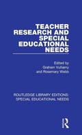 Cover: Teacher Research and Special Education Needs - Routledge