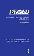Cover: The Quality of Learning - Routledge