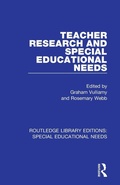 Cover: Teacher Research and Special Education Needs - Routledge