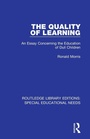 Cover: The Quality of Learning - Routledge