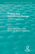 Cover: Politics and Educational Change - Routledge