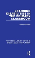 Cover: Learning Disabilities in the Primary Classroom - Routledge