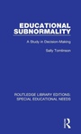 Cover: Educational Subnormality - Routledge