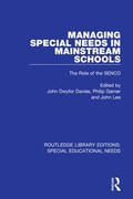 Cover: Managing Special Needs in Mainstream Schools - Routledge