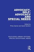 Cover: Advocacy, Self-Advocacy and Special Needs - Routledge