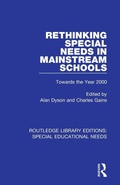 Cover: Rethinking Special Needs in Mainstream Schools - Routledge