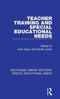 Cover: Teacher Training and Special Educational Needs - Routledge