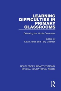 Enlarge image Cover: Learning Difficulties in Primary Classrooms - Routledge