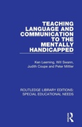 Cover: Teaching Language and Communication to the Mentally Handicapped - Routledge