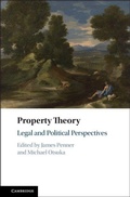 Cover: Property Theory - Cambridge University Press